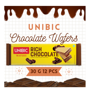 Unibic wafers chocolate 30 gm 12 pcs