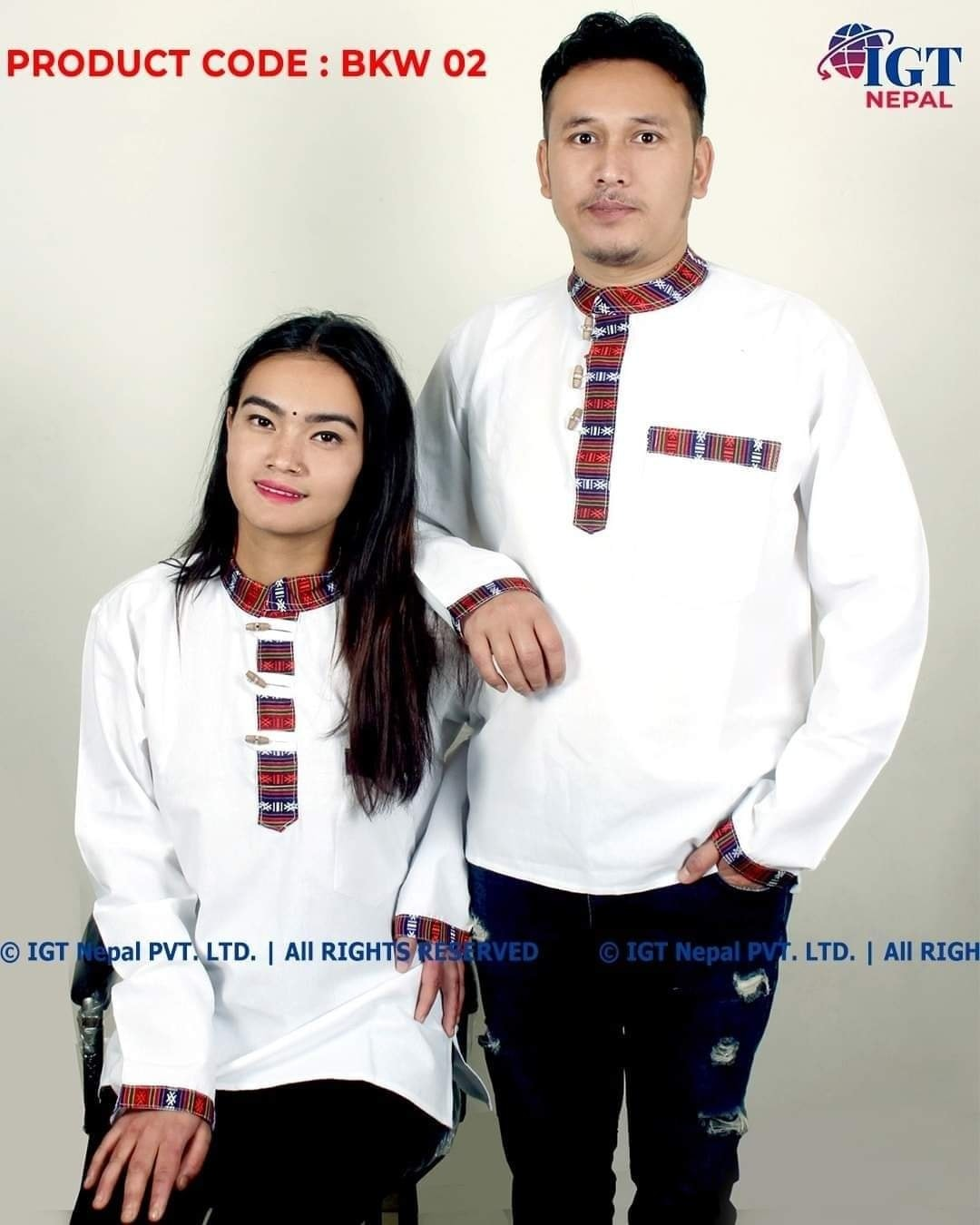 Bhutanese Design Kurta