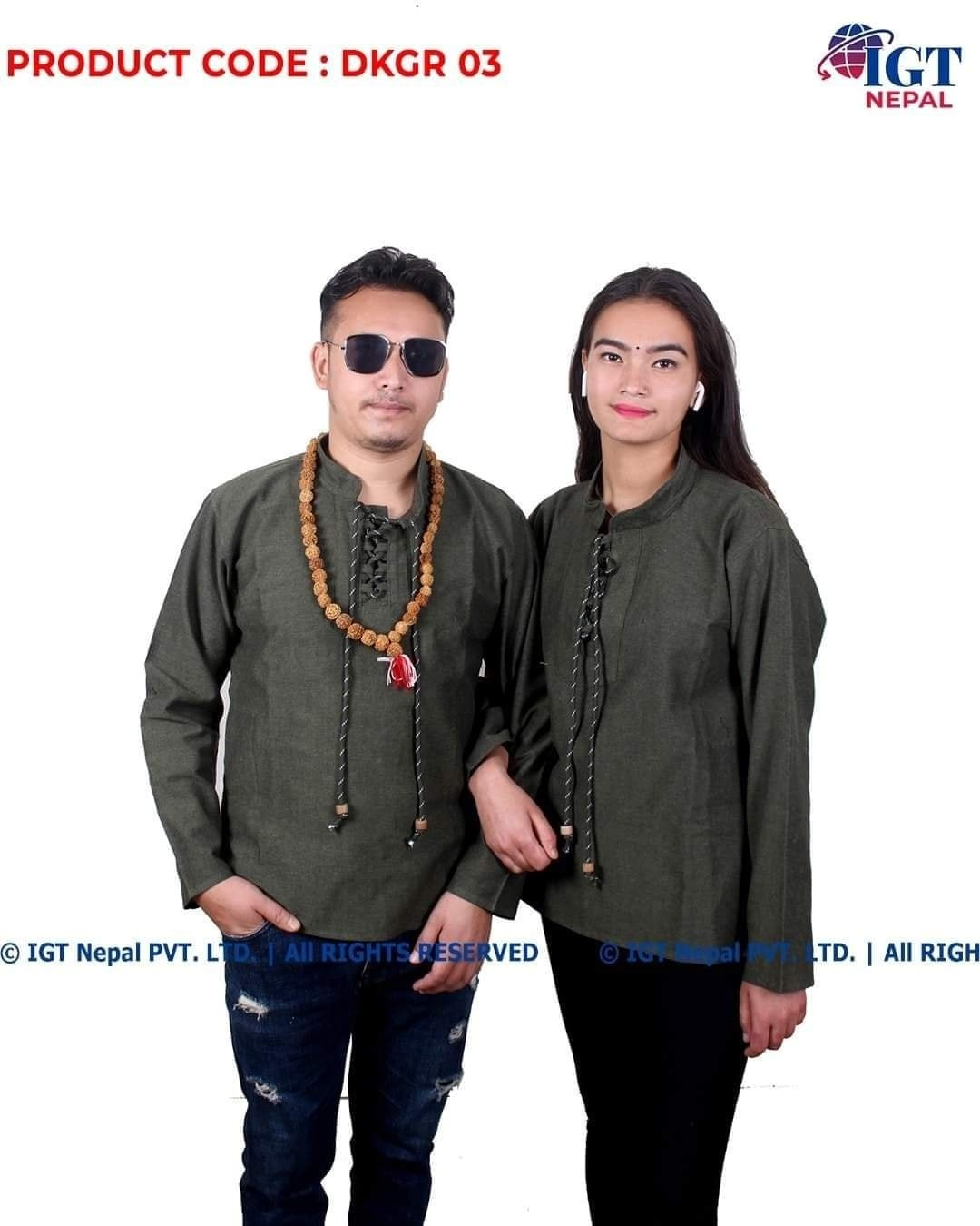 Extra Design Lace Kurta